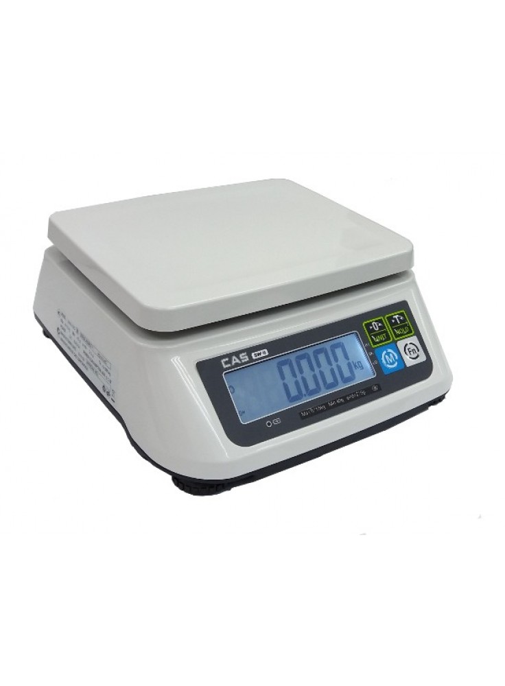 Svarstyklės CAS SWII-CS 6 kg