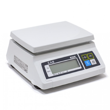 Svarstyklės CAS SW-1SS PLUS 10 kg