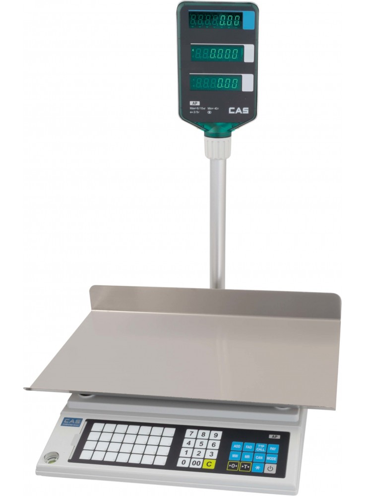Prekybinės svarstyklės CAS AP(EX)-LT 30 kg