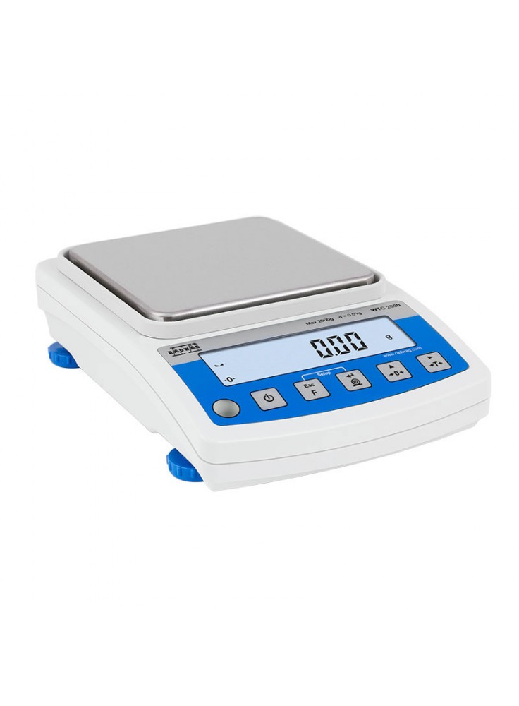 Laboratorinės svarstyklės Radwag WTC 3100 g