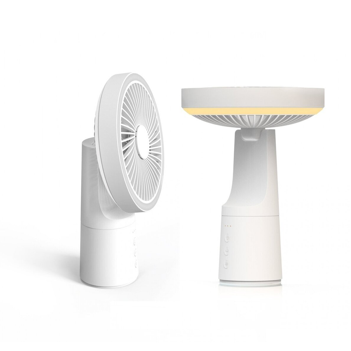 Belaidis ventiliatorius su LED lempa Abode Gale