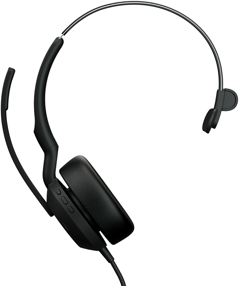 Ausinės Jabra Evolve2 50 USB-C MS Mono