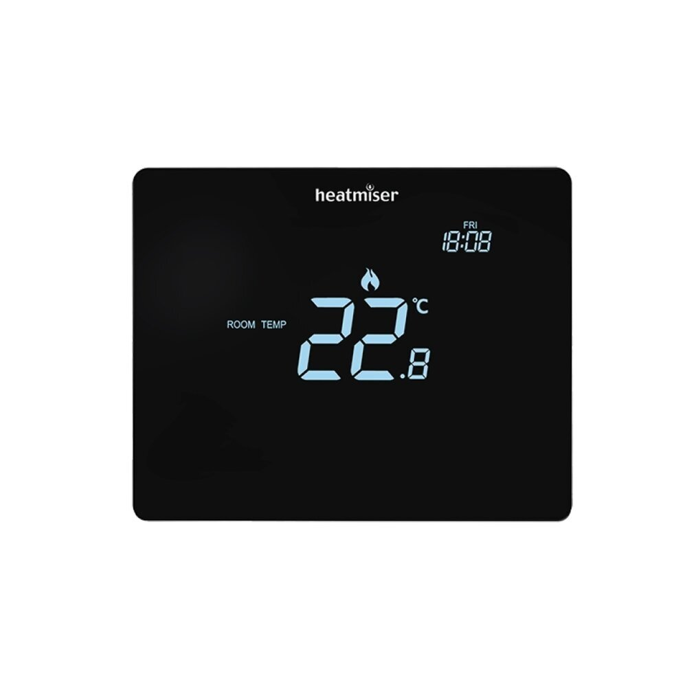 Elektroninis programuojamas termostatas Heatmiser Touch Carbon
