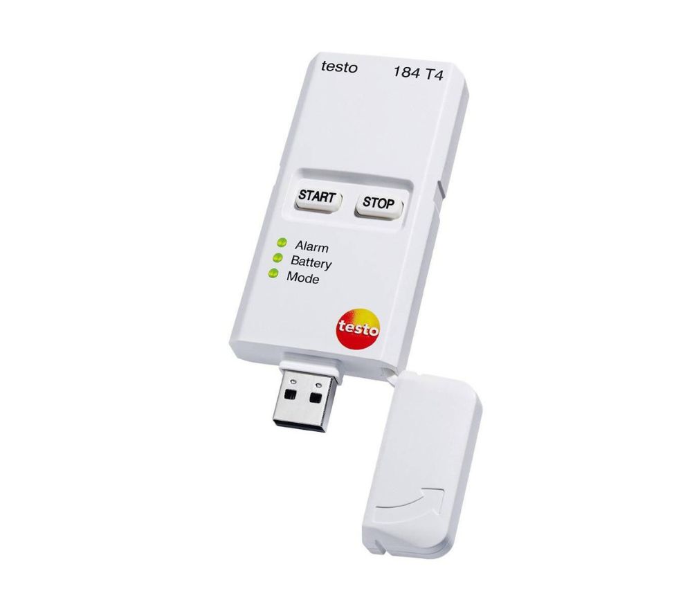 Testo 184 T4 temperatūros duomenų kaupiklis