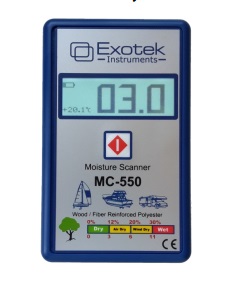 Drėgmės indikatorius Exotek MC-550N 