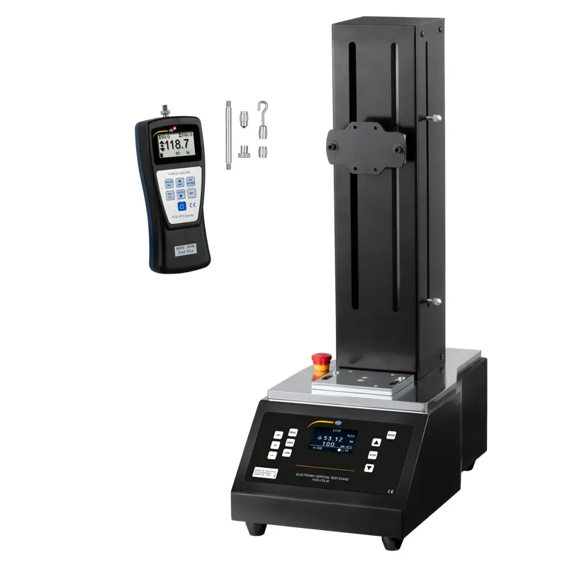 Durometras su bandymo stendu PCE-VTS 50-PFG 500-KIT