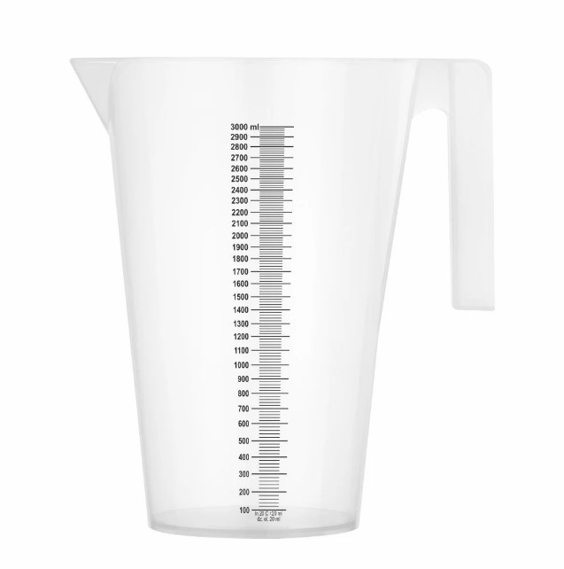 3000 ml talpos matavimo indas SMART