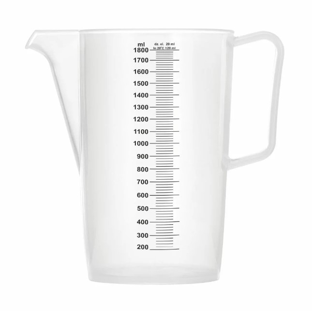 1800 ml talpos matavimo indas SOLID