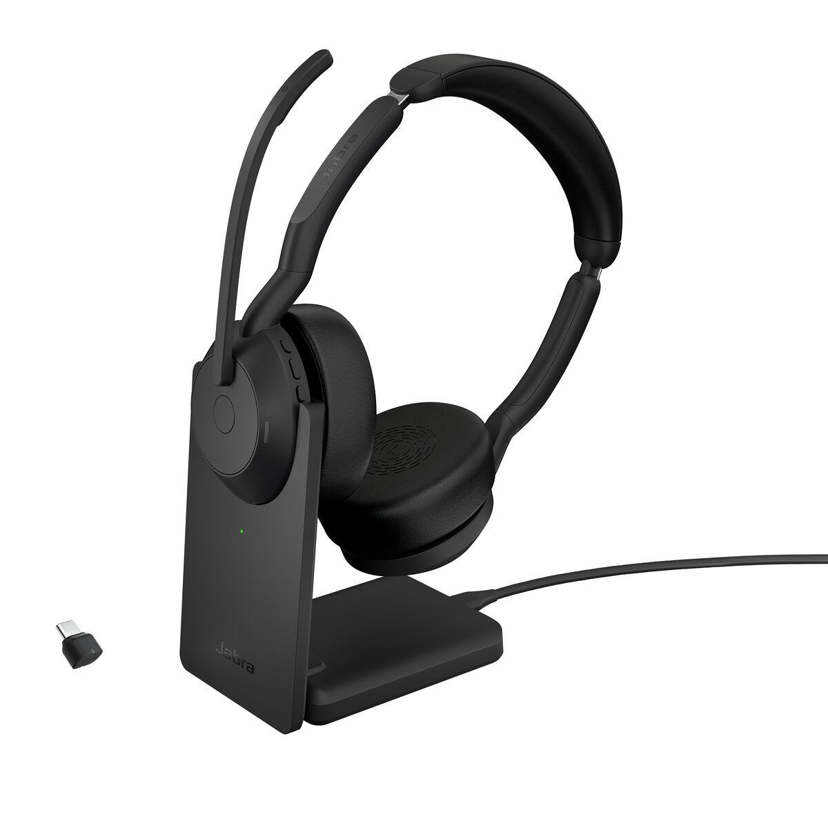 Ausinės su stovu Jabra Evolve2 55 Link380c UC Stereo