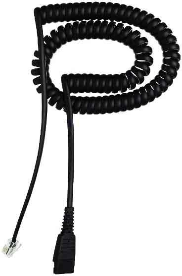 Laidas Jabra QD RJ10 0,5-2 m