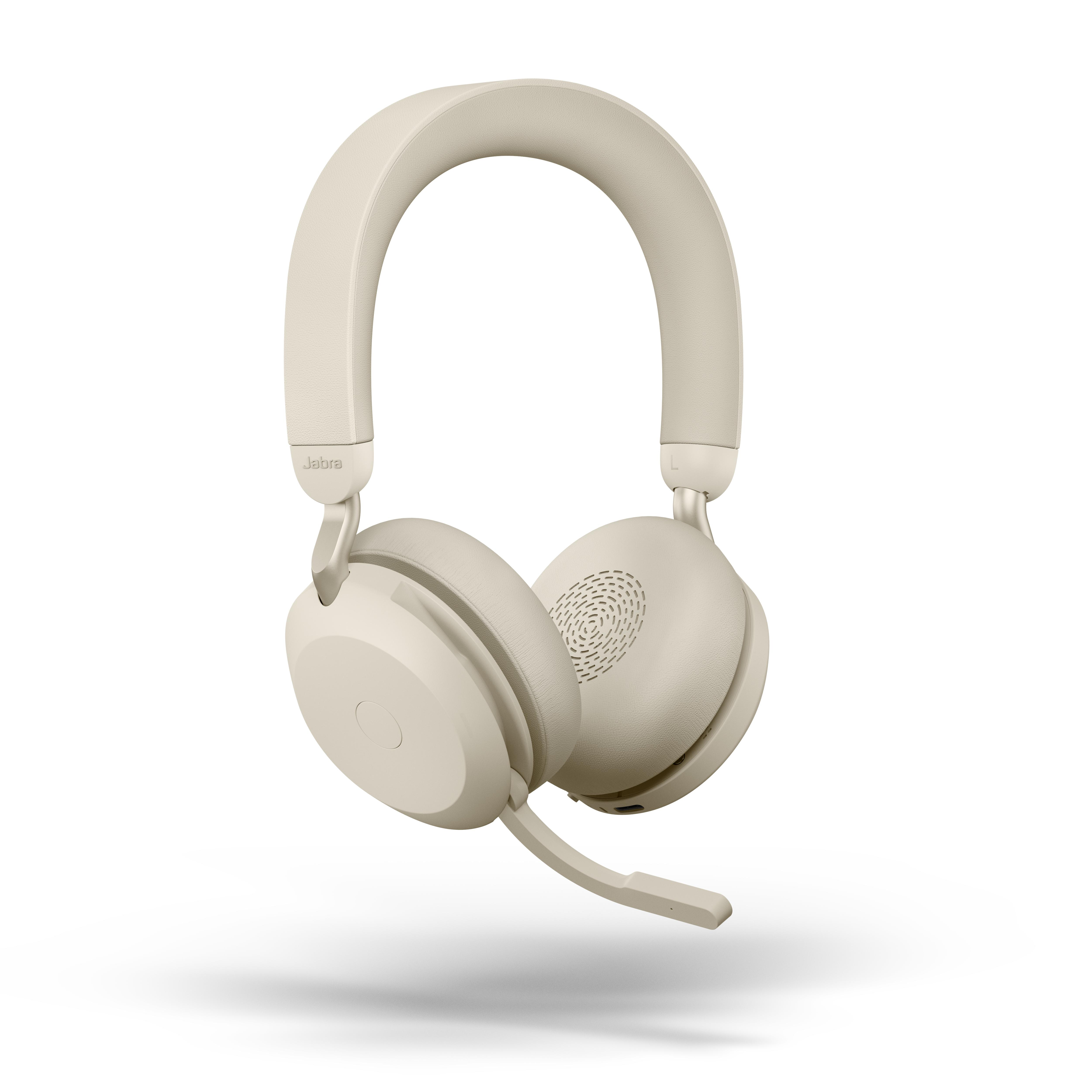 Ausinės Jabra Evolve2 75 USB-A Beige