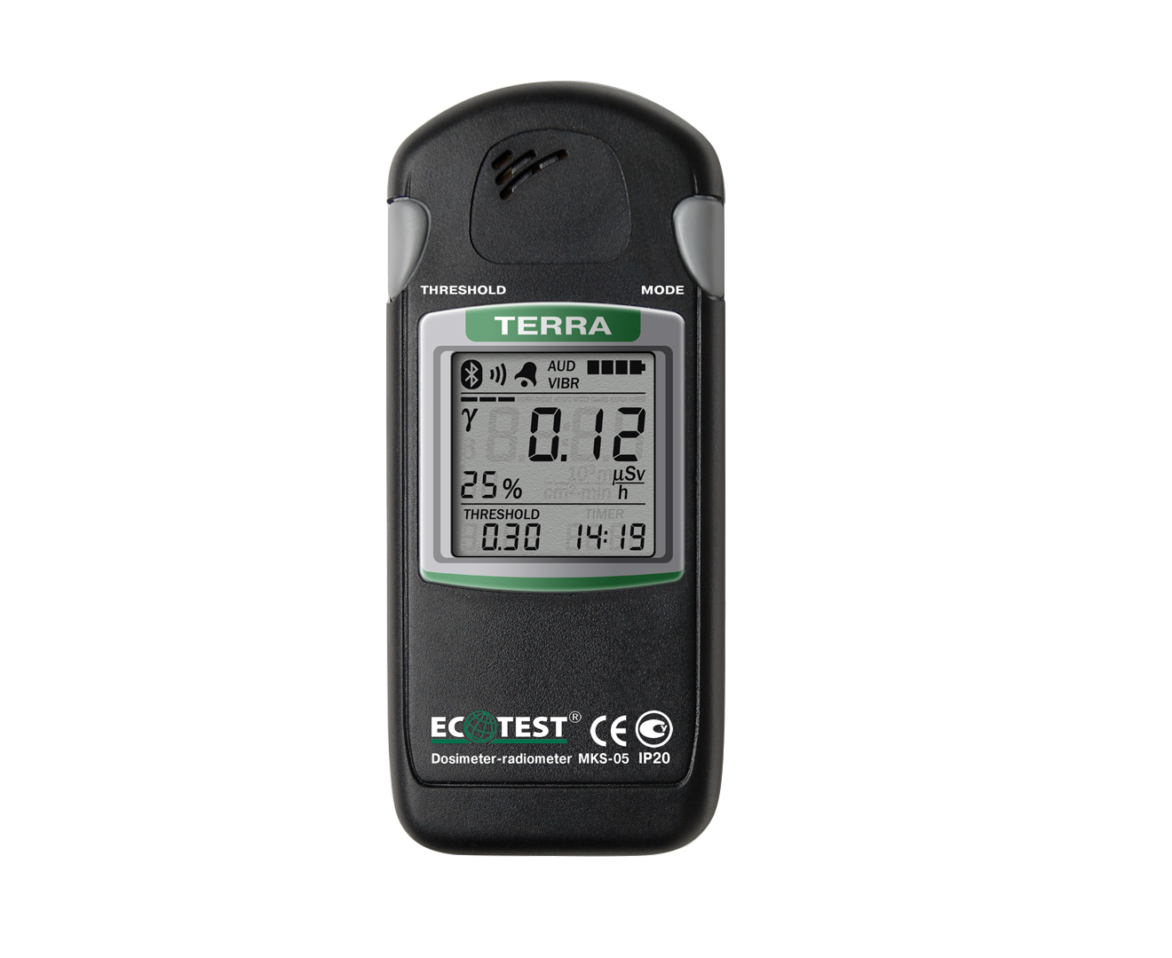 Dozimetras-radiometras MKS-05 TERRA be Bluetooth funkcijos