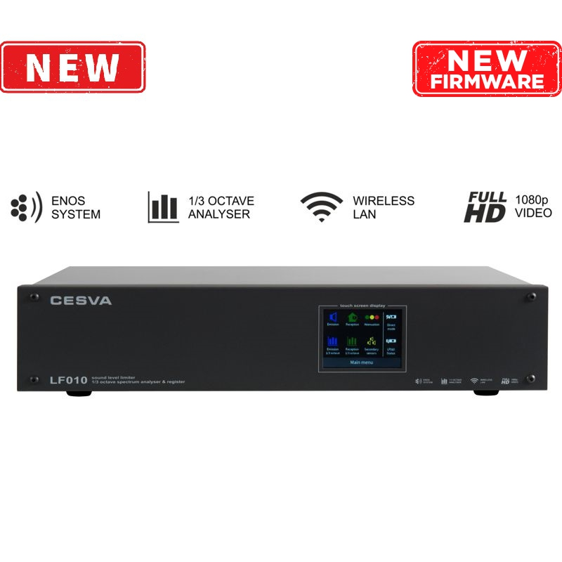 Didelės raiškos akustinis ribotuvas Cesva LF010