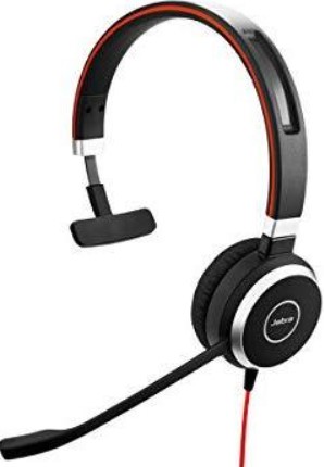 Ausinės su galvos lankeliu Jabra Evolve 40 MS Mono USB