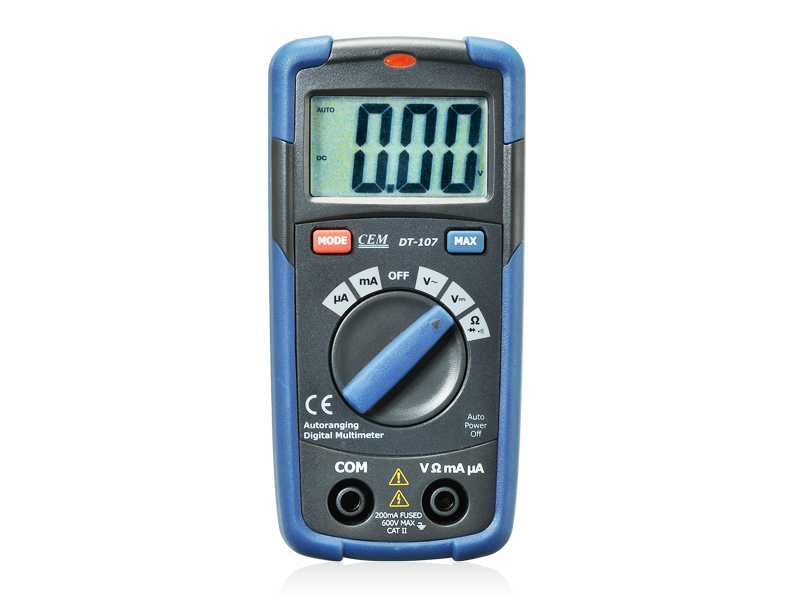Kišeninio dydžio multimetras DT-108