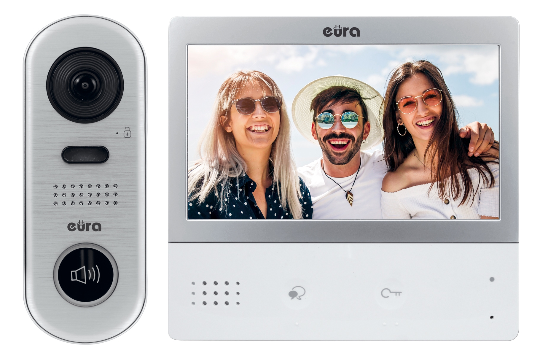 Vaizdo domofonas Eura VDP-59A5 White