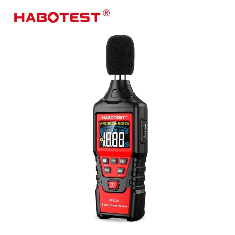 Garso matuoklis su USB Habotest HT622B