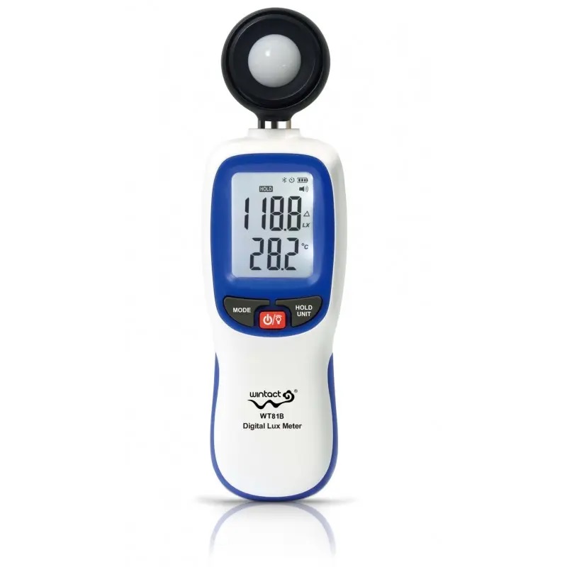 Šviesos matuoklis su Bluetooth Wintact WT81B