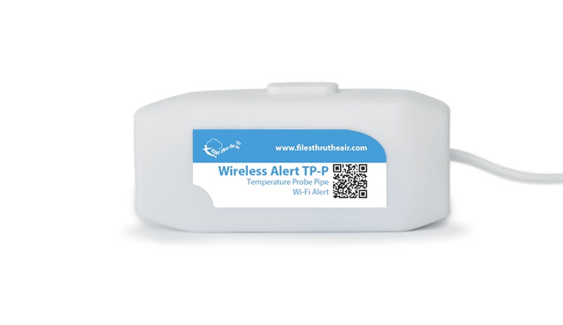 Belaidis vamzdžių temperatūros įspėjimo jutiklis FilesThruTheAir Wireless Alert TP-P