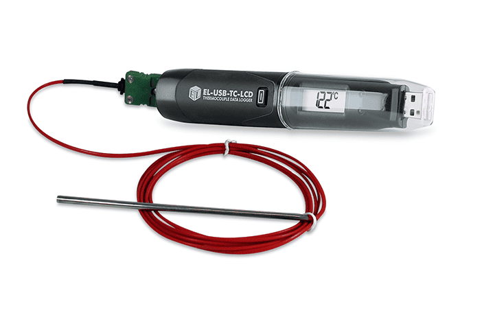 Termoporos duomenų kaupiklis EasyLog EL-USB-TC-LCD