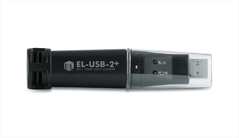 Temperatūros ir drėgmės duomenų registratorius EasyLog EL-USB-2+