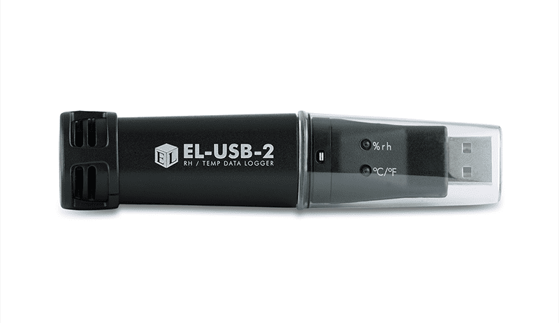 Temperatūros ir drėgmės registratorius EasyLog EL-USB-2