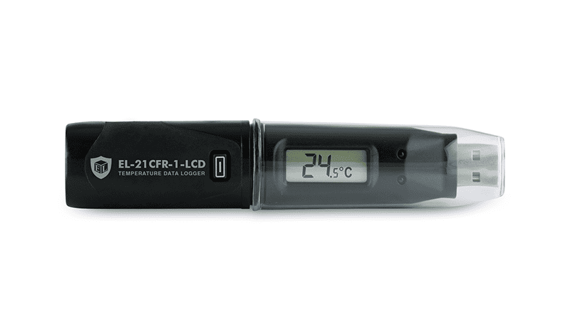 Temperatūros duomenų registratorius EasyLog EL-21CFR-1-LCD
