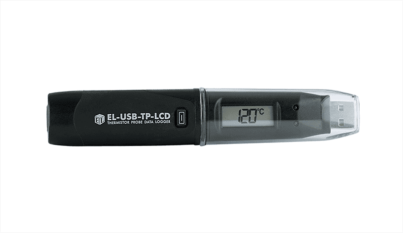Termistoriaus zondo duomenų registratorius EasyLog EL-USB-TP-LCD
