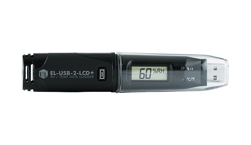 Temperatūros ir drėgmės registratorius EasyLog EL-USB-2-LCD+