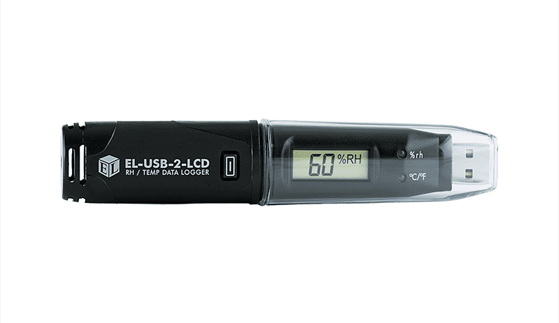Temperatūros ir drėgmės registratorius EasyLog EL-USB-2-LCD