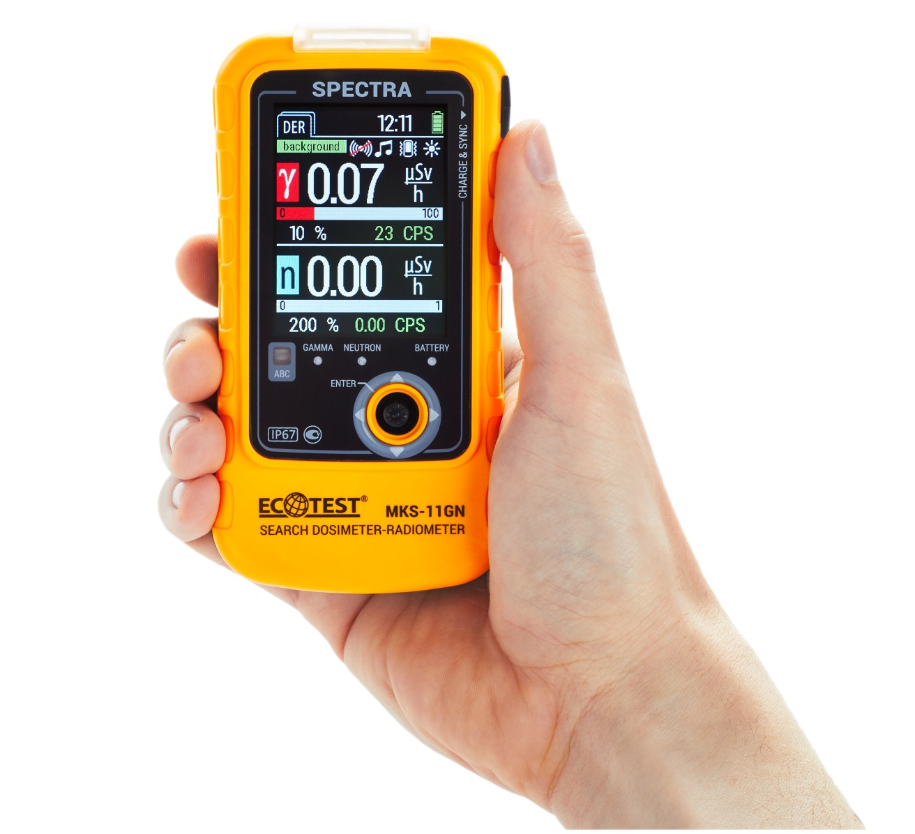 Dozimetras-radiometras MKS-11GN