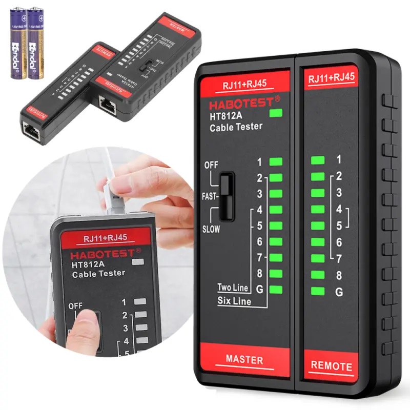 Elektros laidų ieškiklis Habotest HT812A