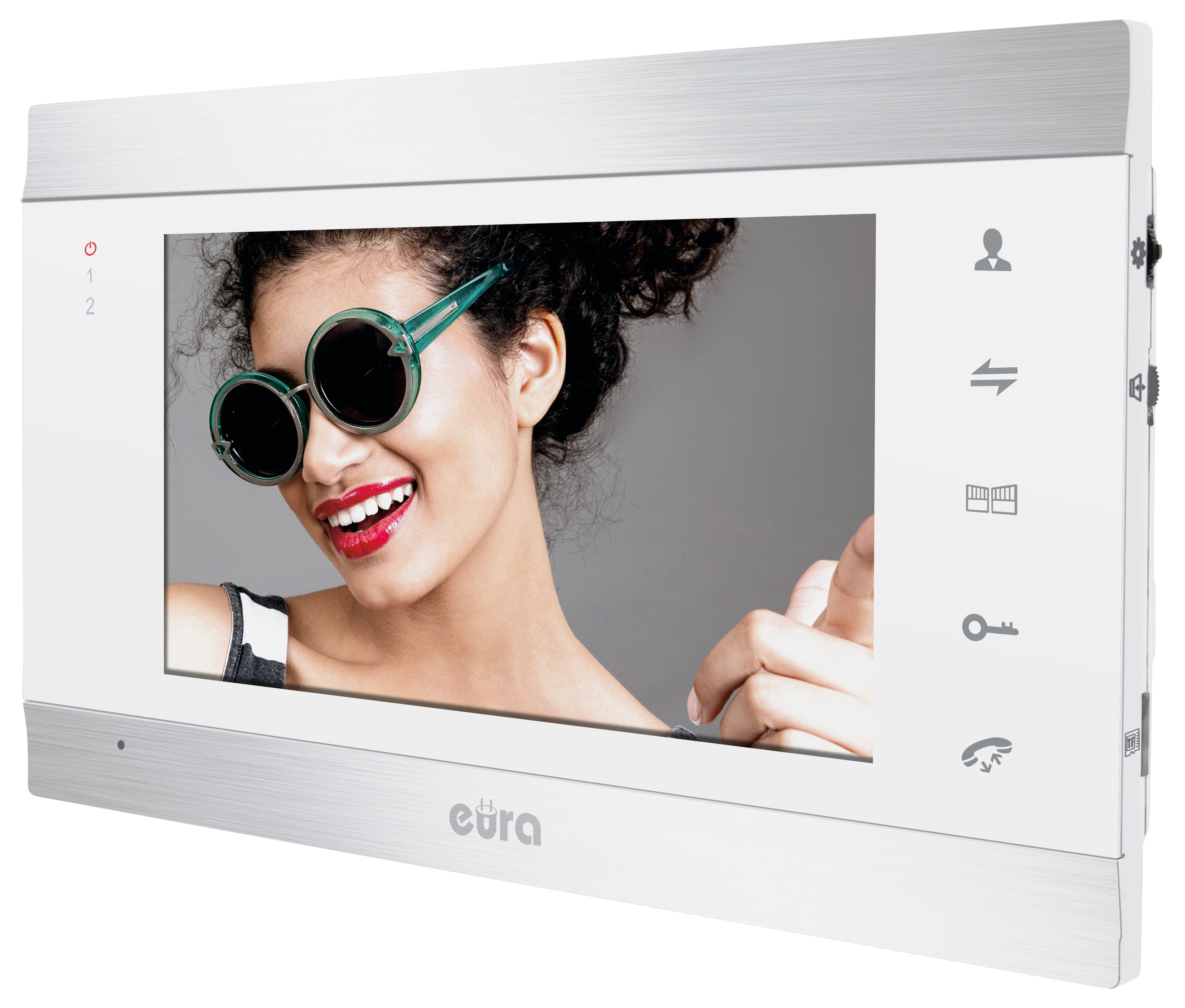 Monitorius Eura VDA-01C5 White