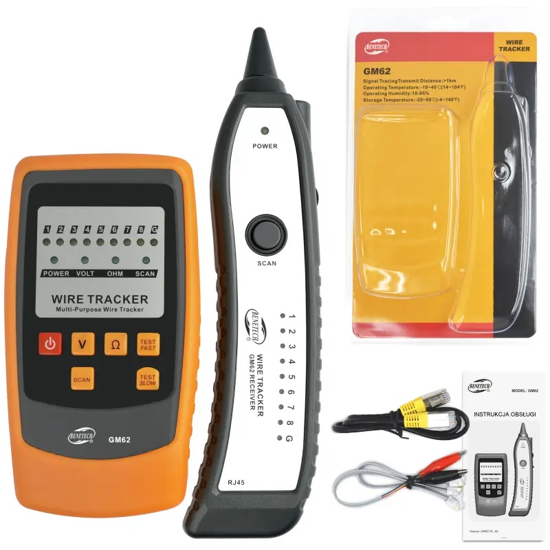 Elektros laidų ieškiklis Benetech GM62
