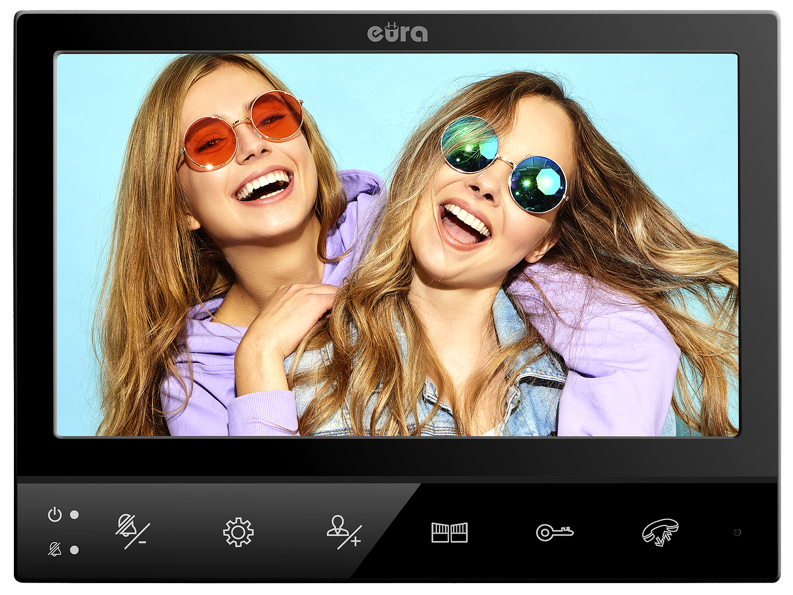 Monitorius Eura VDA-02C5 Black