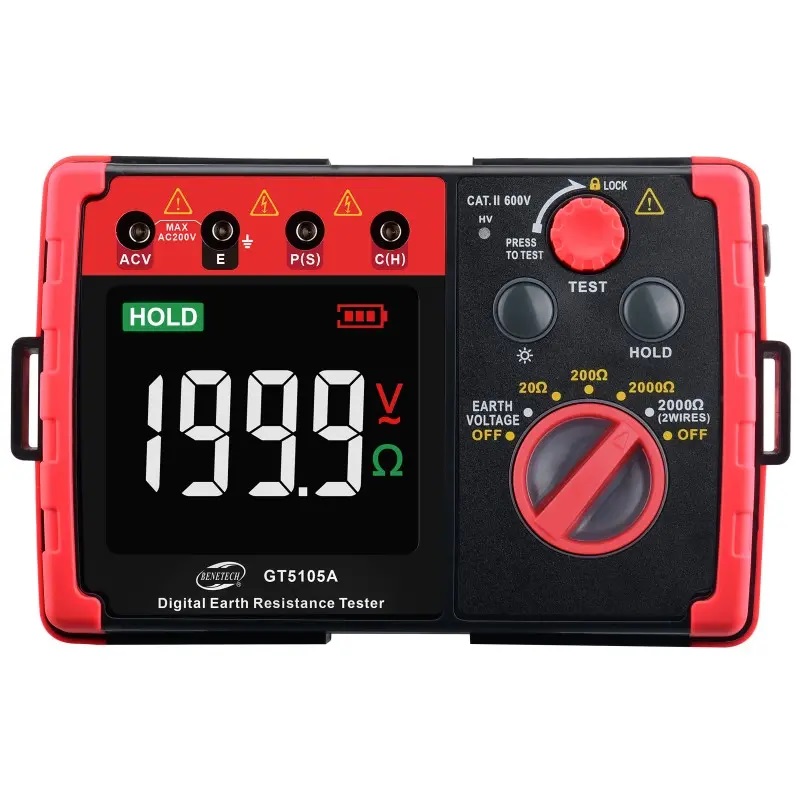 Įžeminimo varžos matuoklis Benetech GT5105A