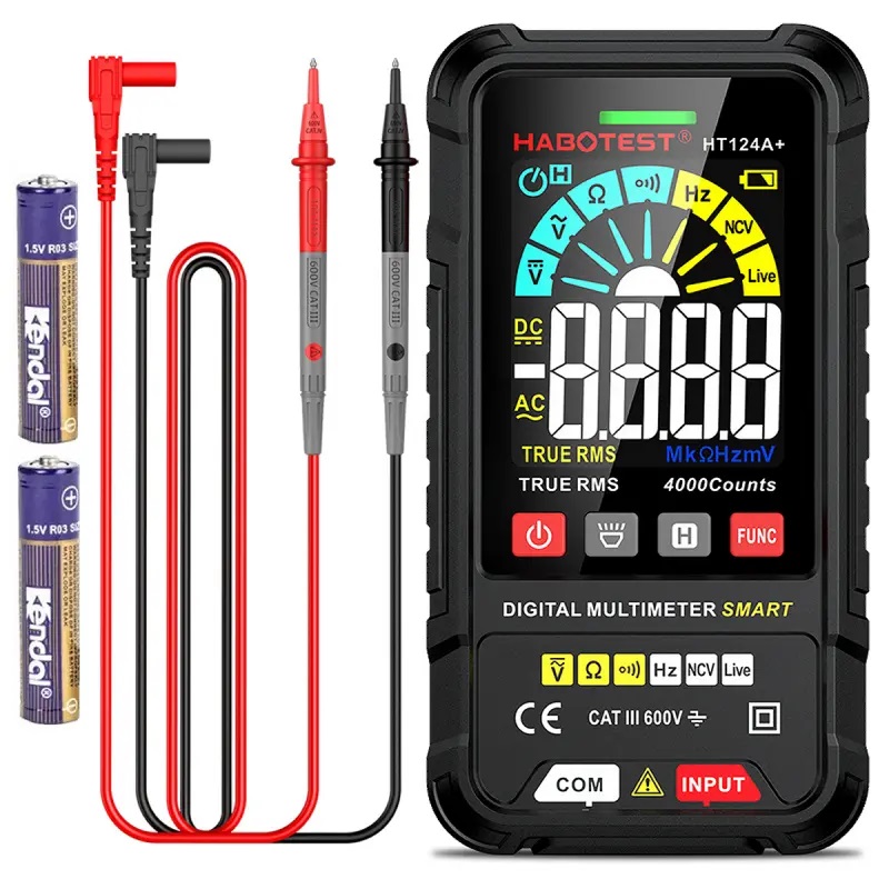 Universalus multimetras Habotest HT124A+ 