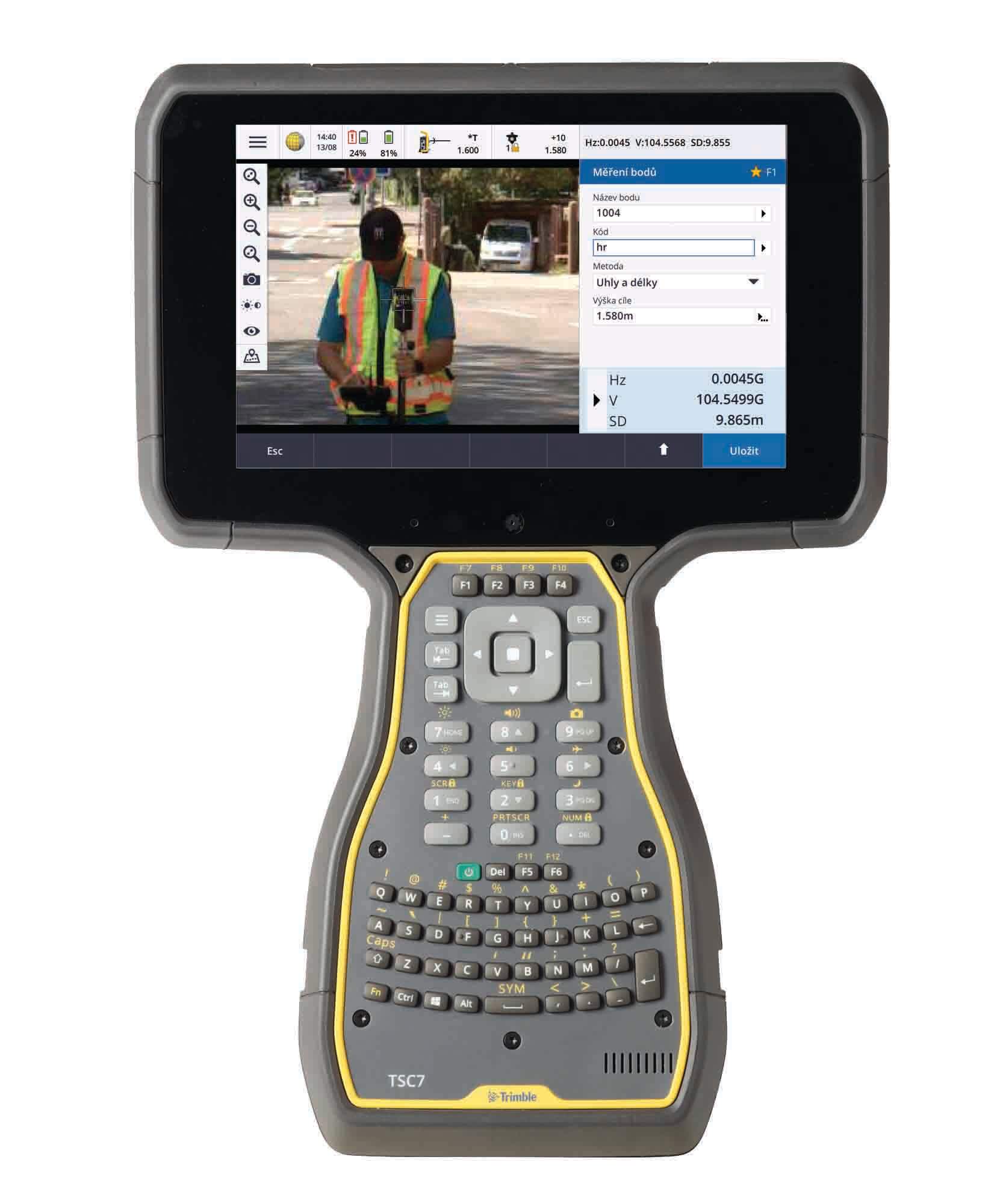 Duomenų valdiklis TRIMBLE TSC7