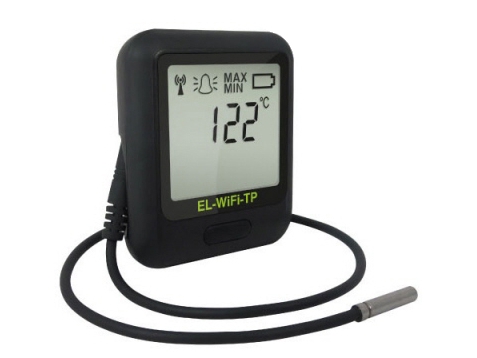 Didelio tikslumo WiFi temperatūros duomenų kaupiklis EL-WiFi-TP+-PROBE-G