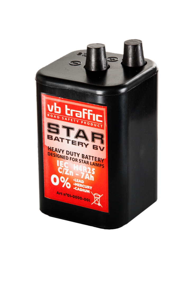 Baterija lempoms STAR 6V/7Ah