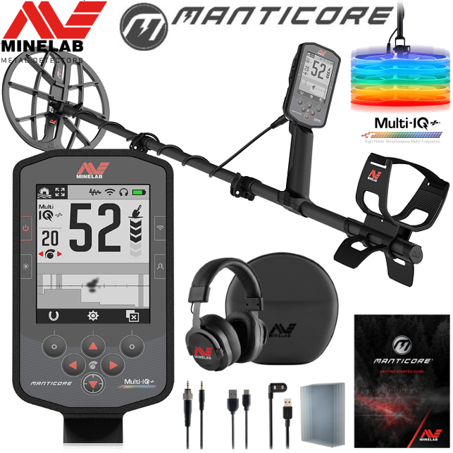 Metalo detektorius Minelab Manticore 