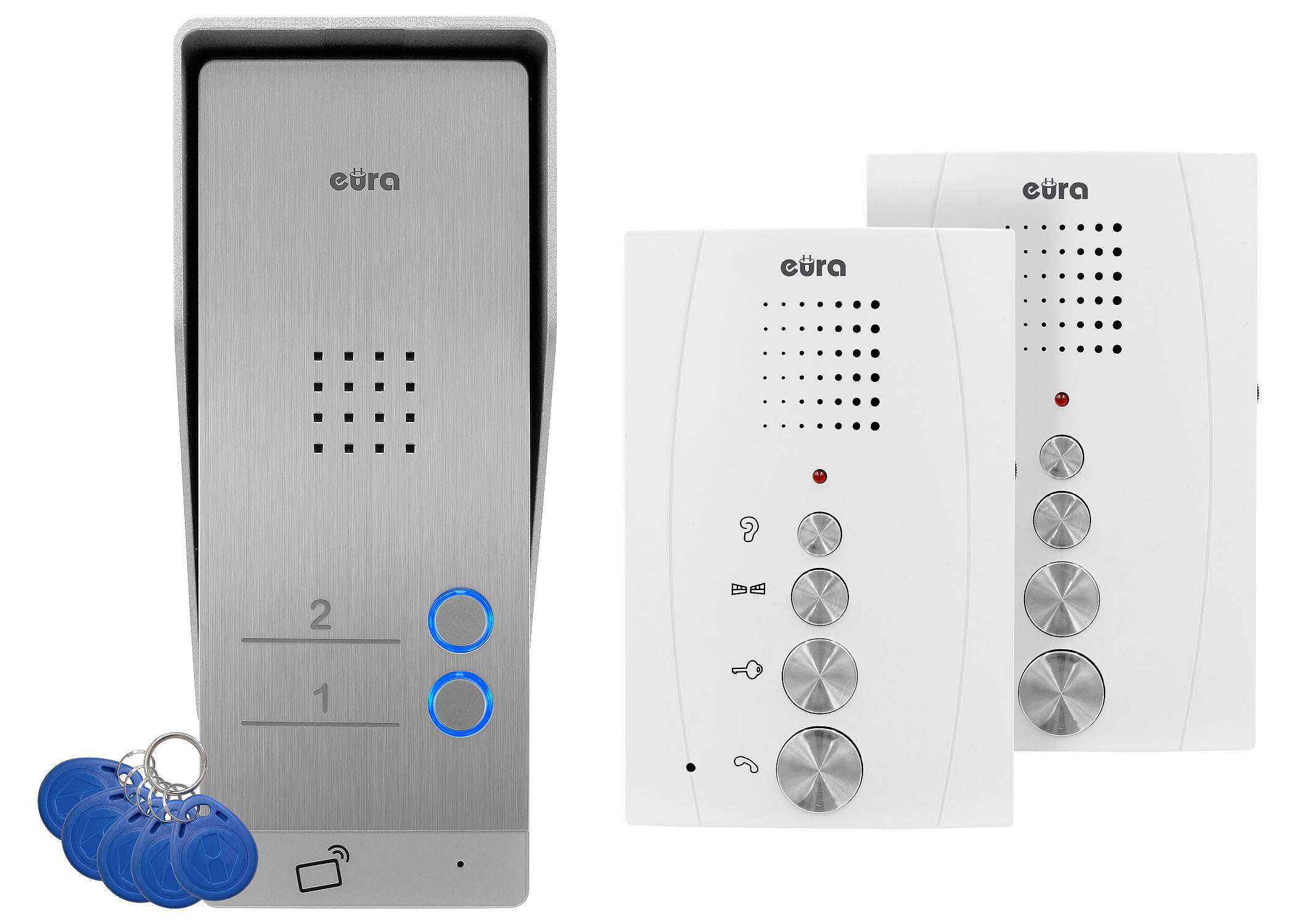 Domofonas Eura ADP-62A3 - baltas
