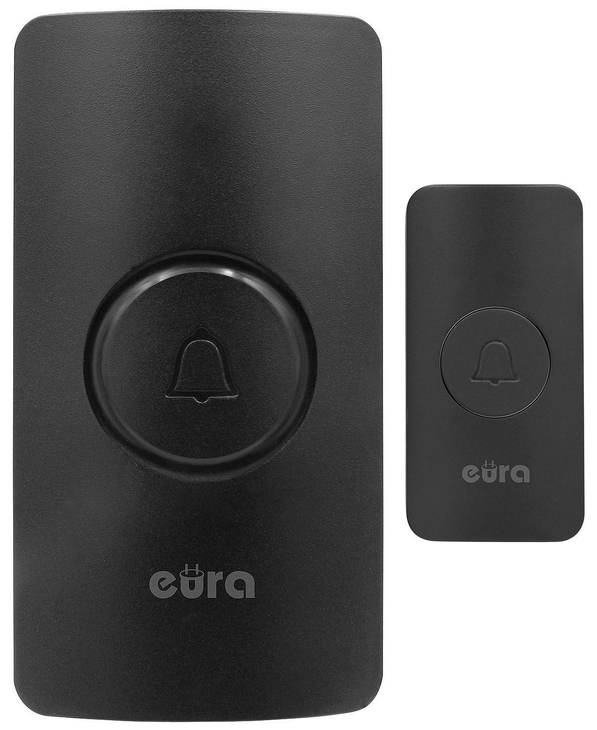 Bevielis durų skambutis Eura WDP-44A3 Funky Black