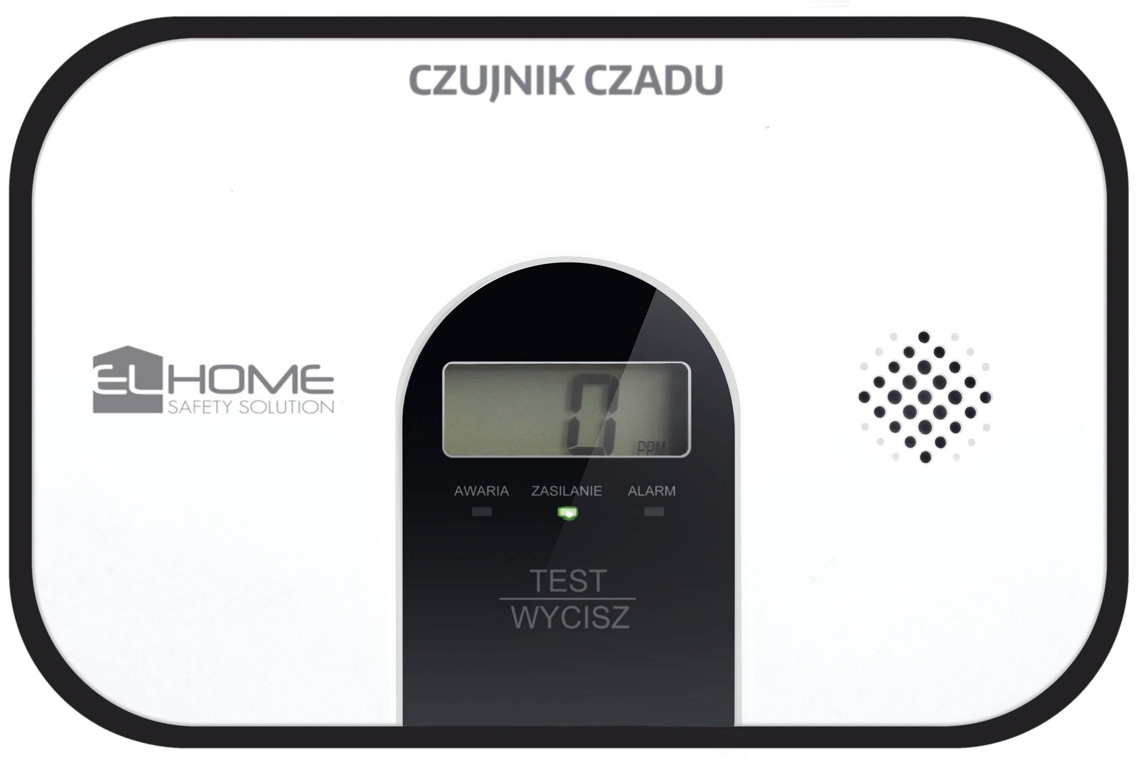 Anglies monoksido detektorius su termometru El home CD-54A2v22G300