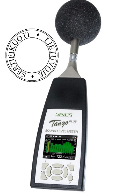 Garso matuoklis SINUS TANGO PLUS CLASS 1
