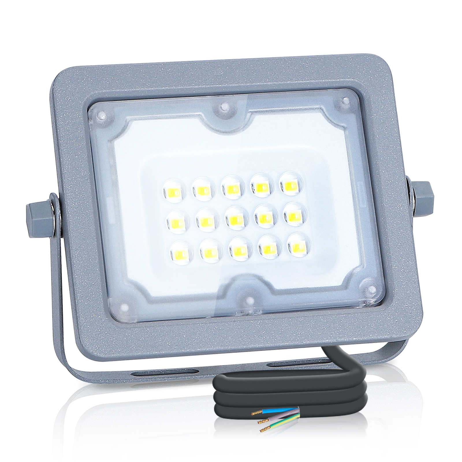 LED prožektorius 10W 4000K (122*94*16mm) 213381